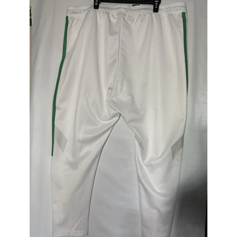 New Adidas Track Pants Mens L White Tiro 3XL TIRI Striped Racing Multi Sport